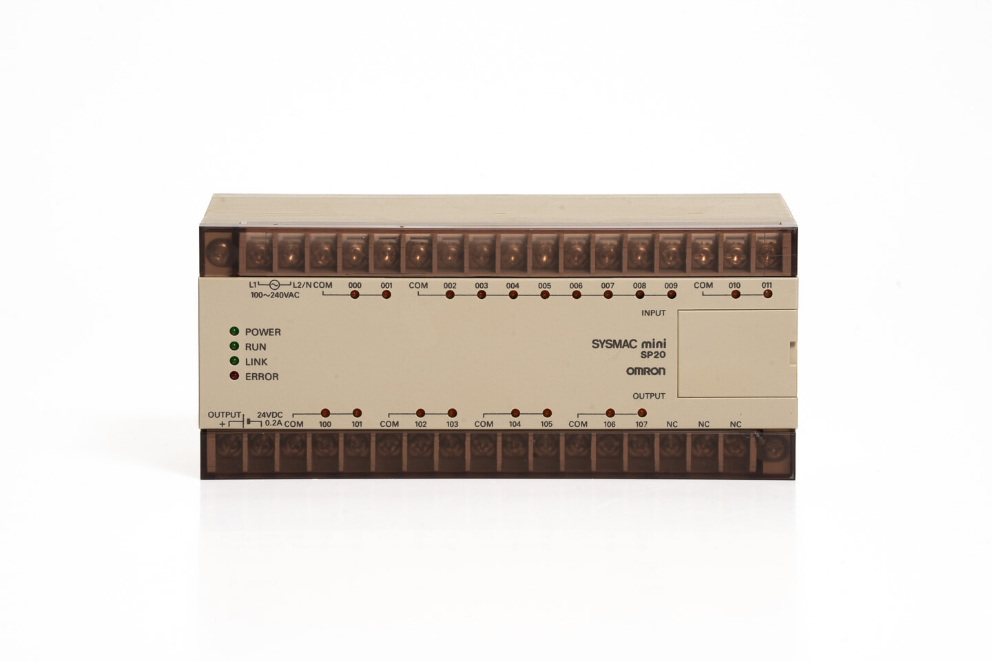 オムロン プログラマブルコントローラ SP20-DR-A (03年製)