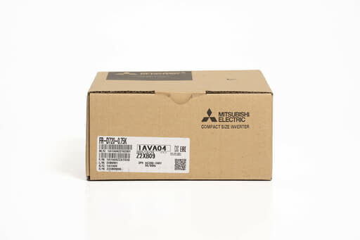 三菱 インバータ FR-D720-0.75K (22年製)