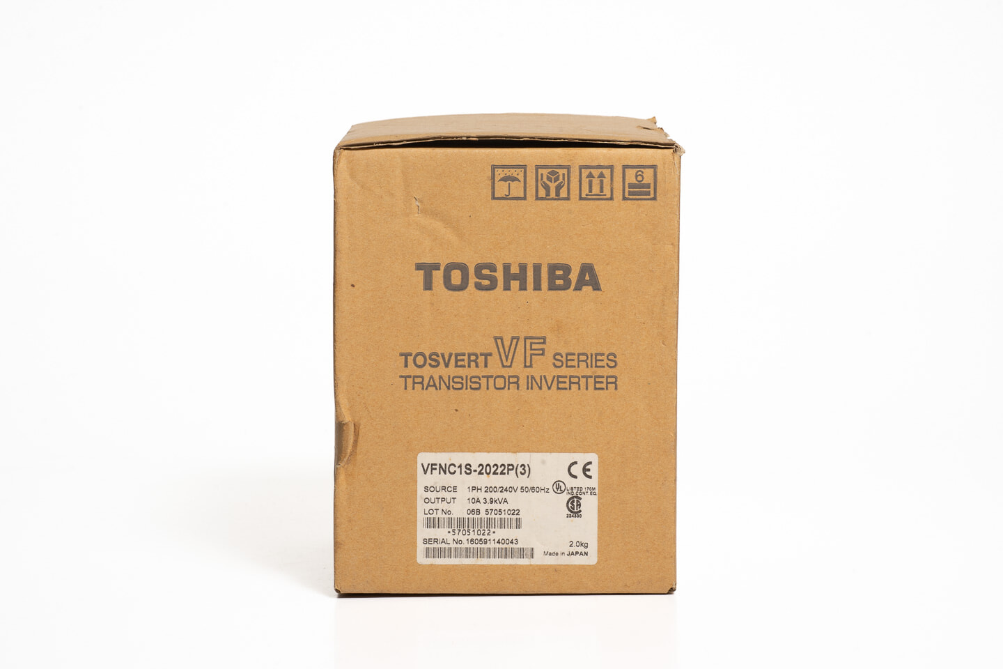 東芝 インバータ VFNC1S-2022P (06年製)