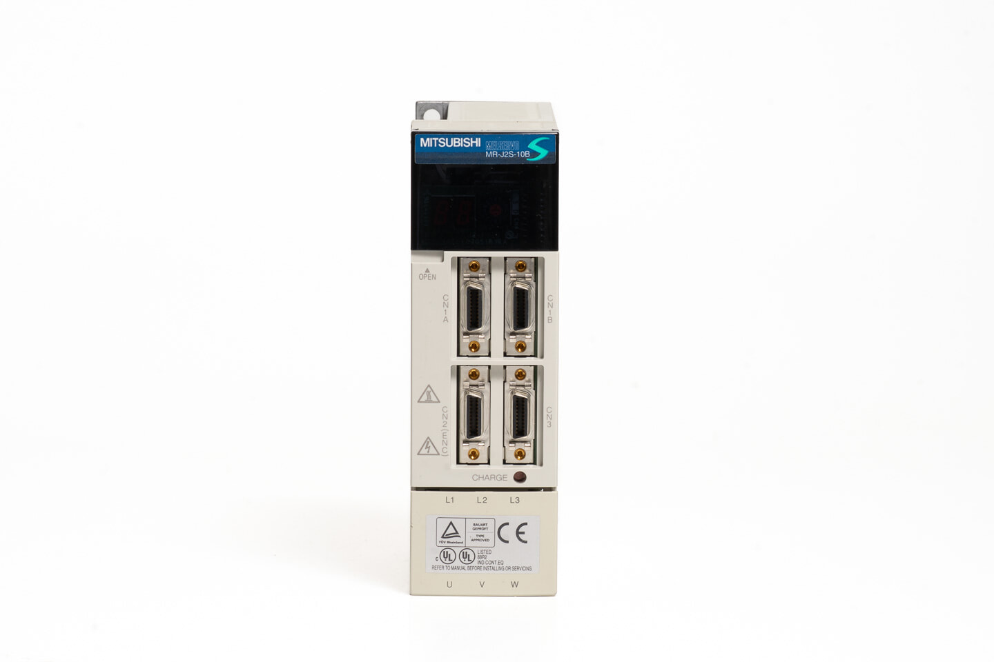 三菱 ACサーボアンプ MR-J2S-10B (電源ON累積時間24533h)