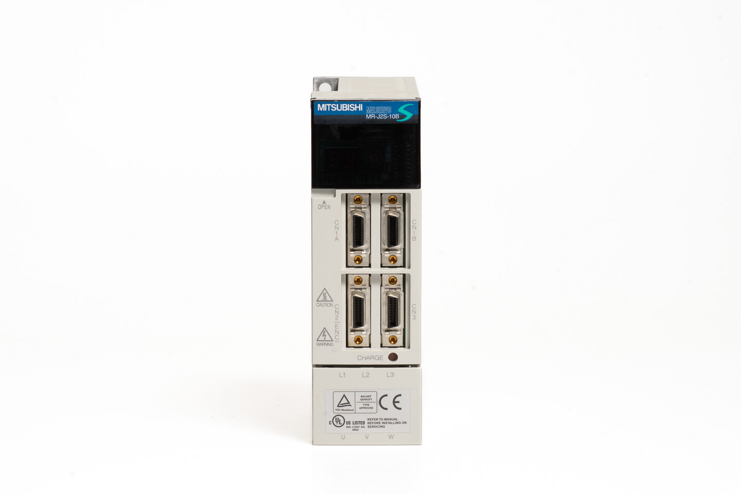 三菱 ACサーボアンプ MR-J2S-10B (電源ON累積時間43928h)