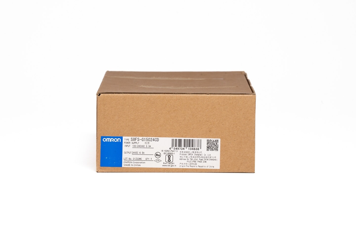 オムロン スイッチング電源 S8FS-G15024CD (22年製)