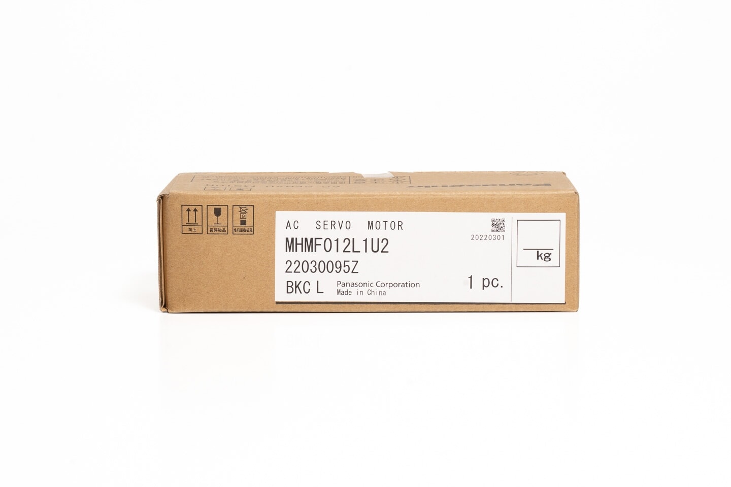 Panasonic サーボモータ MHMF012L1U2 (22年製)