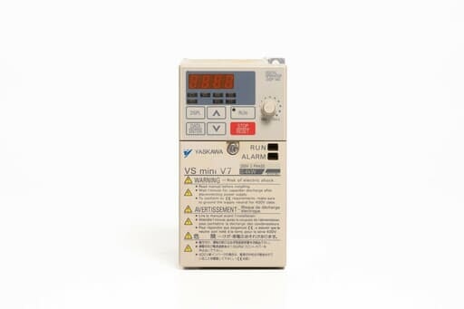 安川電機 インバータ CIMR-V7AA20P4 (ソフトVer0032)