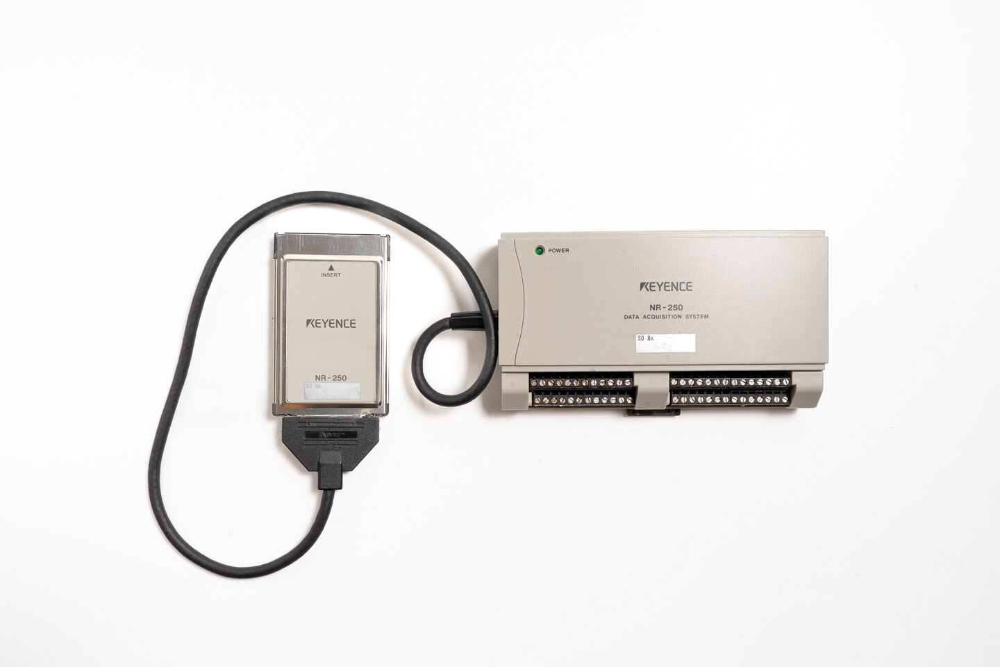 キーエンス PCカード型データ収集システム NR-250 (PCカードセット)