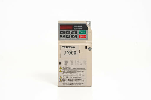 安川電機 インバータ CIMR-JA2A0001BAA (累計稼働時間：46462h・ソフトVer1013)