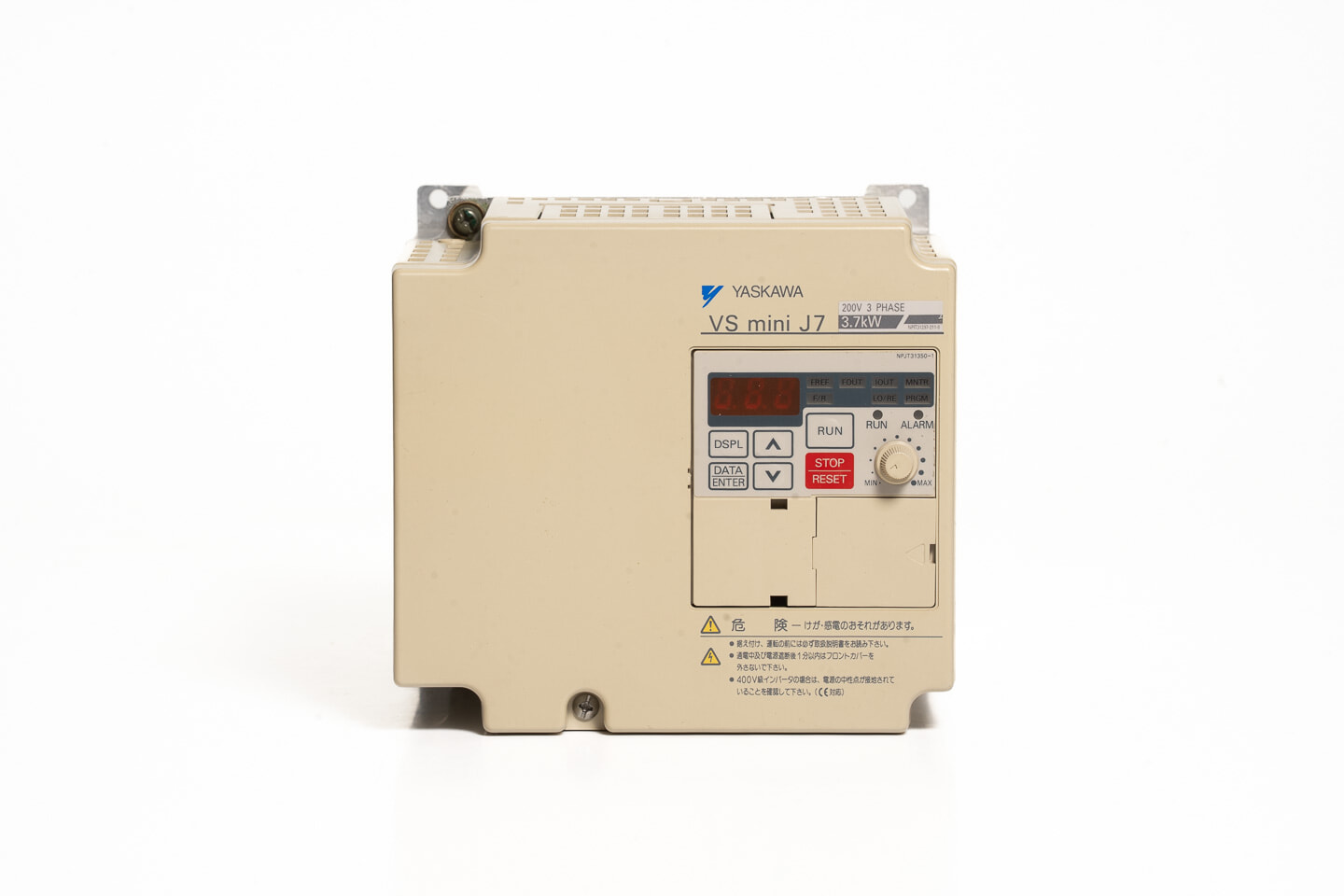 安川電機 インバータ CIMR-J7AA23P7 (ソフトVer0020)