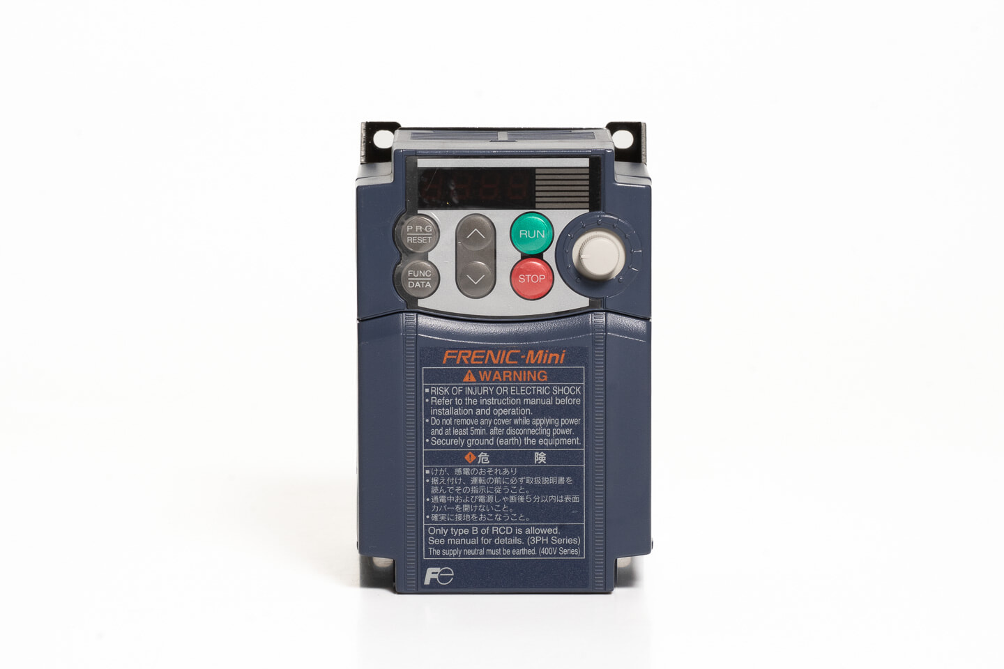 富士電機 インバータ FRN0.4C1S-2J (累積運転時間16120h)