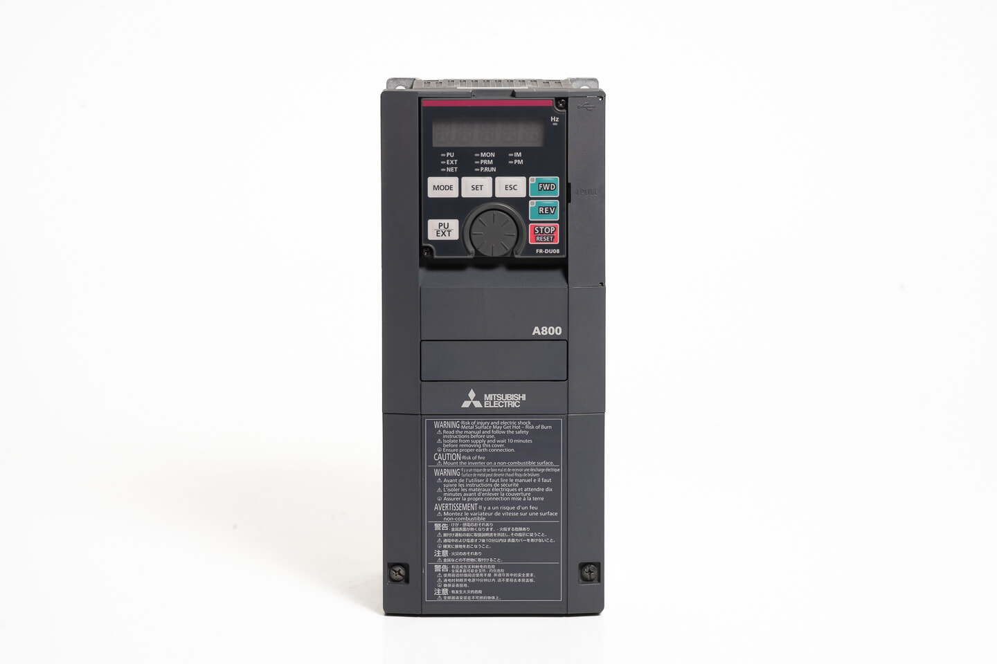 三菱 インバータ FR-A820-0.4K-1 (通電時間518h)