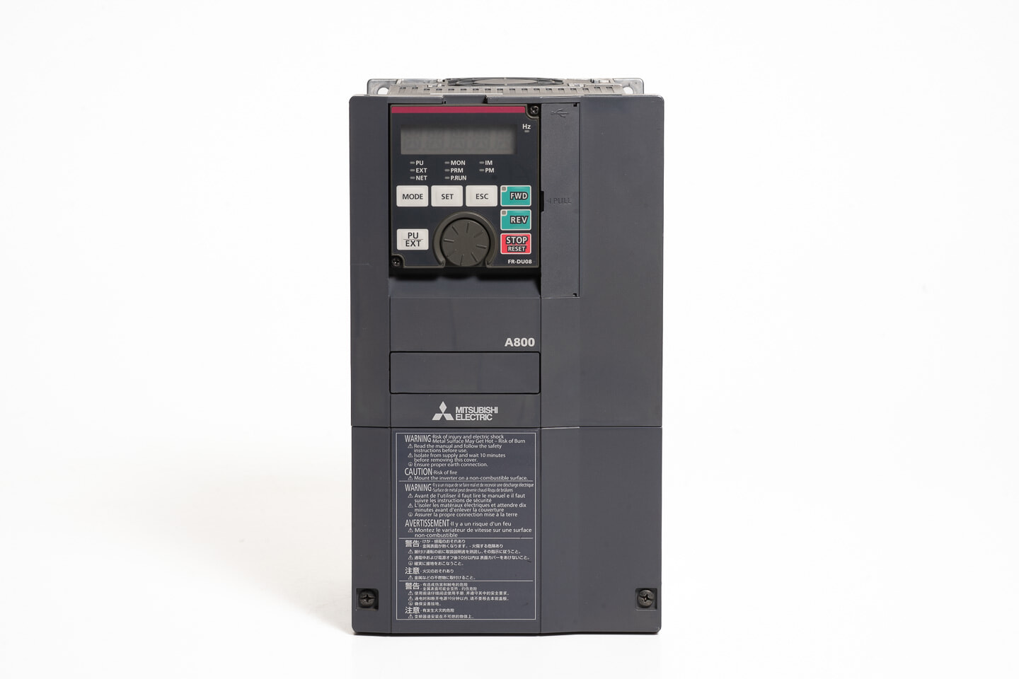 三菱 インバータ FR-A820-3.7K-1 (通電時間53983h)