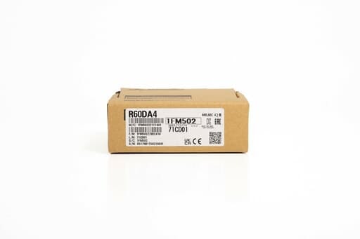 三菱 デジタル-アナログ変換ユニット R60DA4 (22年製)