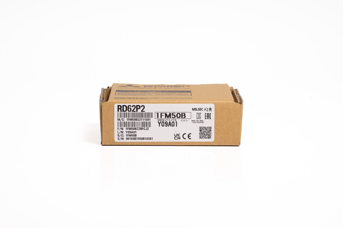 三菱 高速カウンタユニット RD62P2 (22年製)