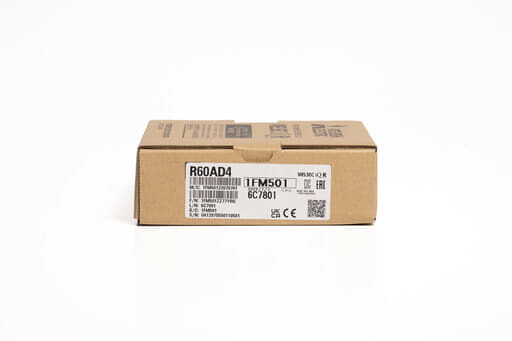 三菱 アナログ−ディジタル変換ユニット R60AD4 (22年製)