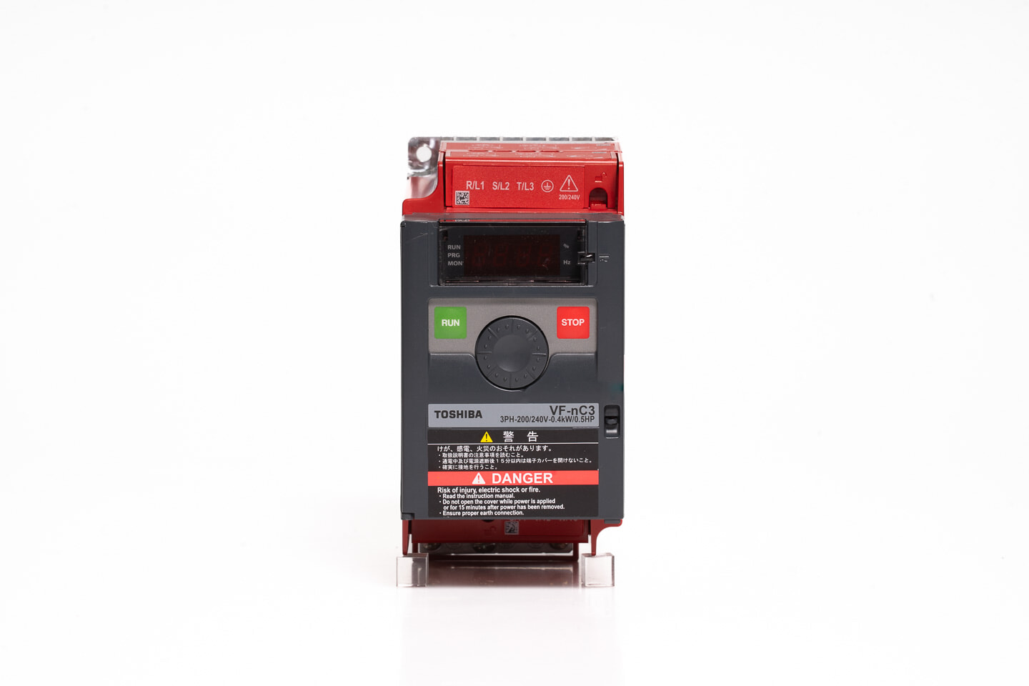 東芝 インバータ VFNC3-2004P (累積運転時間55000h)
