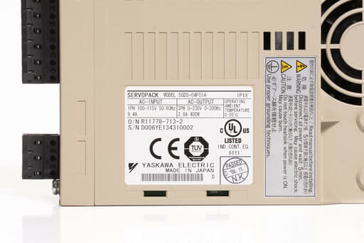 安川電機 ACサーボパック SGDS-04F01A (ソフトVer0023・06年製) | 保守