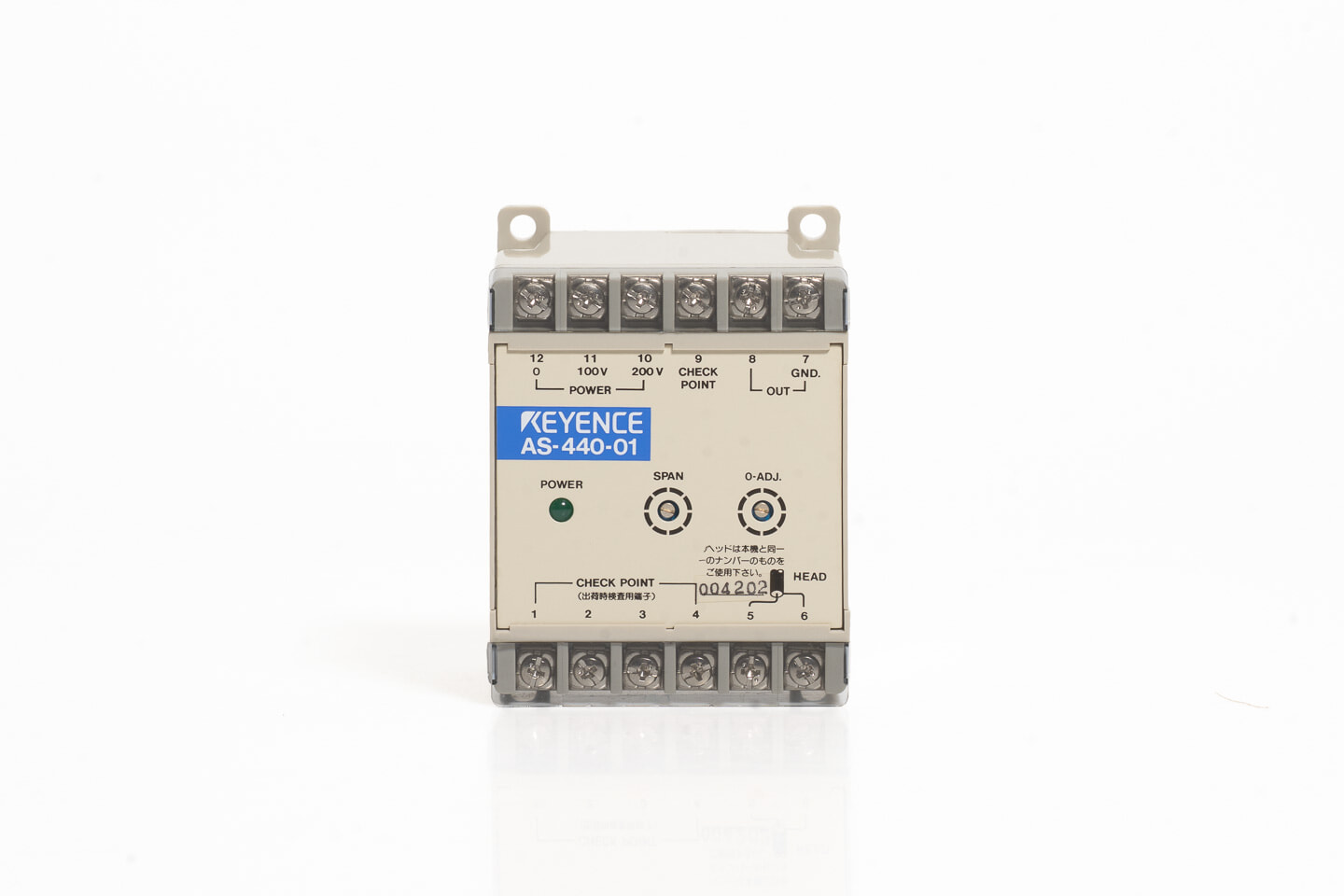 キーエンス センサヘッドとアンプユニット AS-440-01+AH-305