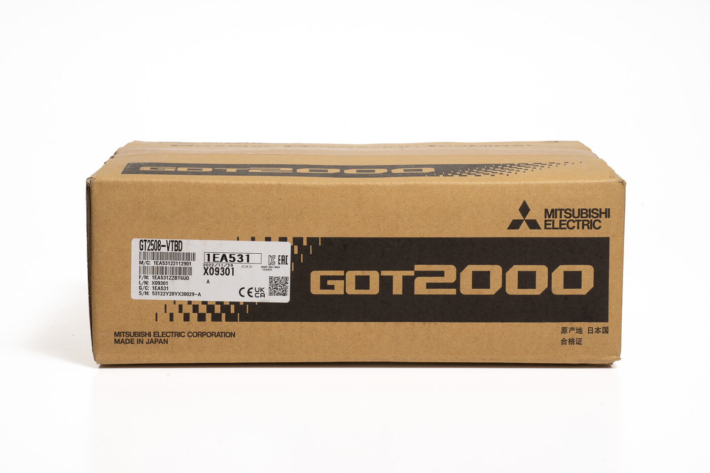 三菱 グラフィックオペレーションターミナル GT2508-VTBD (22年製)
