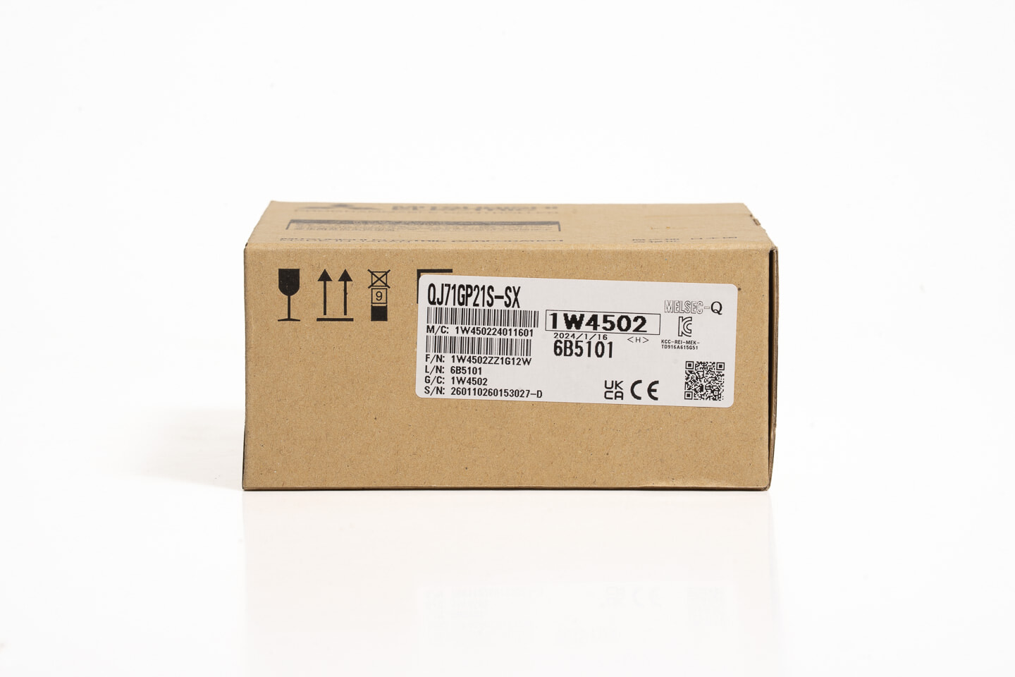 三菱 CC-Link IEコントローラネットワークユニット QJ71GP21S-SX (24年製)