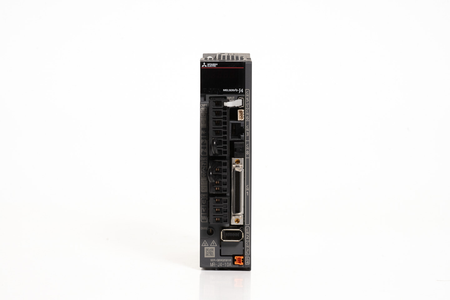 三菱 ACサーボアンプ MR-J4-10A (電源ON累積時間861h)