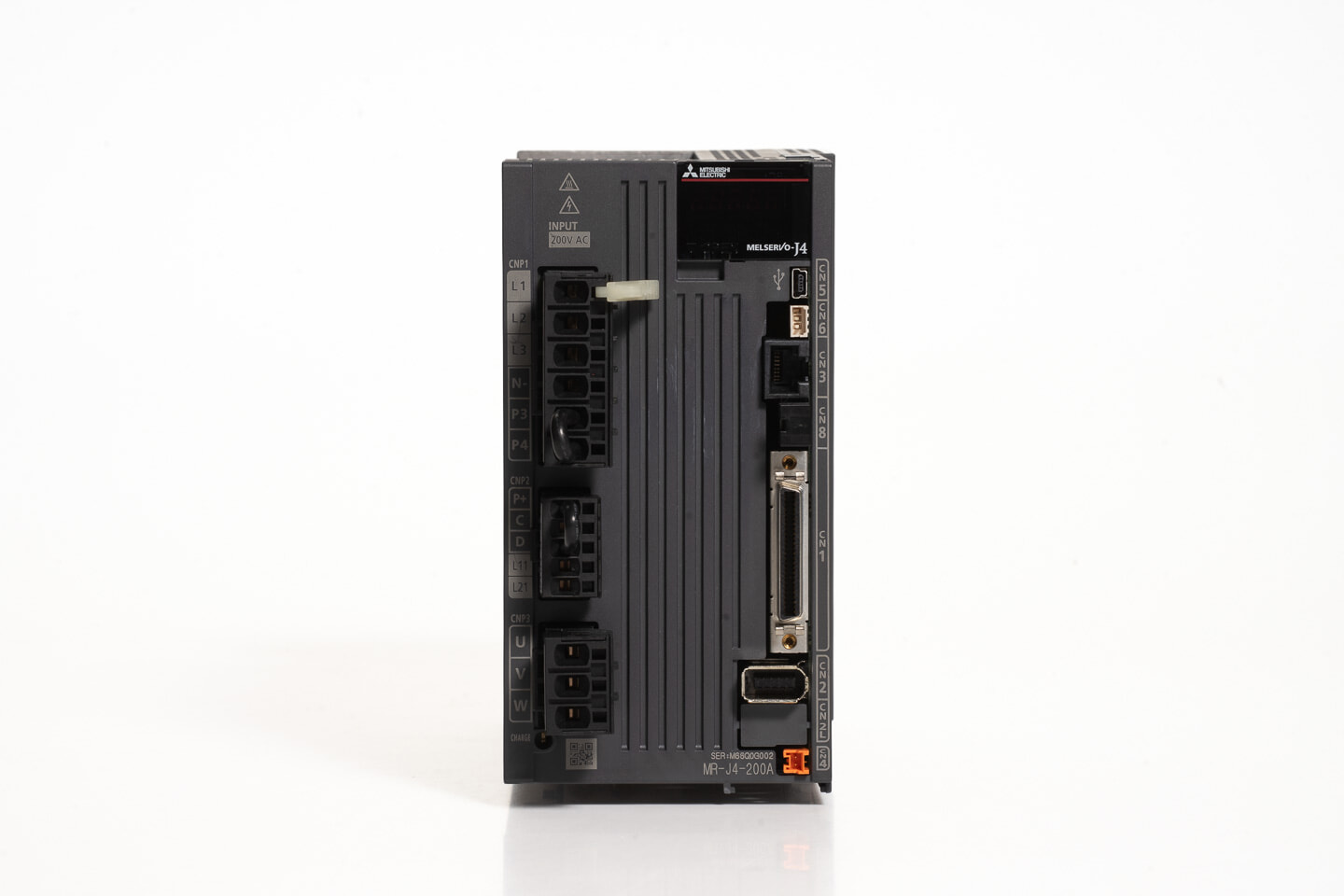 三菱 ACサーボアンプ MR-J4-200A (電源ON累積時間12h)