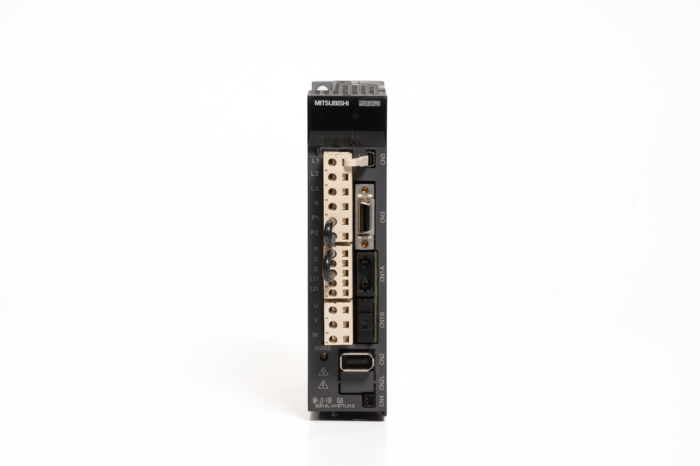 三菱 ACサーボアンプ MR-J3-10B (GA・電源ON累積時間36990h)