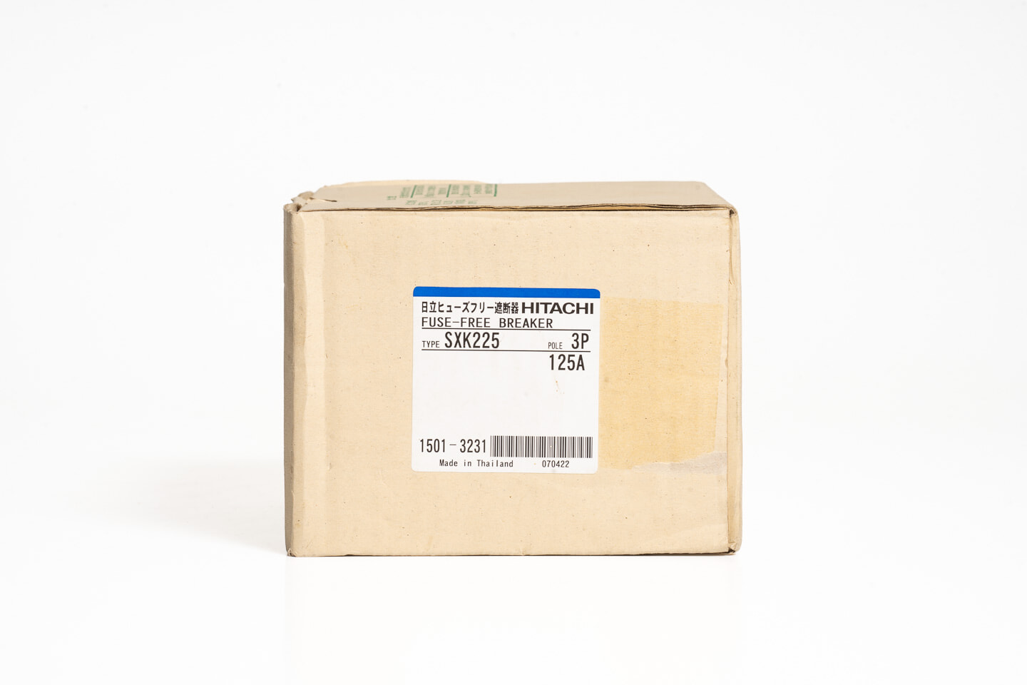 日立産機システム ヒューズフリー遮断器 SXK225 3P 125A (22年製)