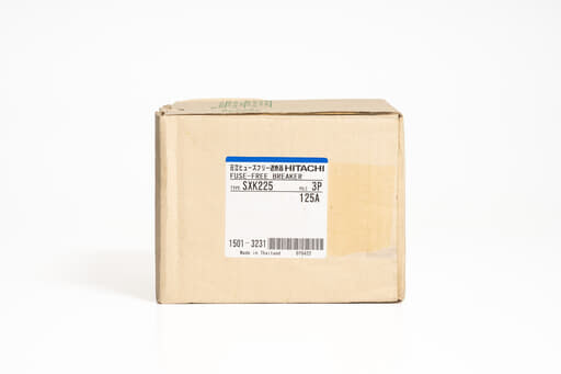 日立産機システム ヒューズフリー遮断器 SXK225 3P 125A (22年製)