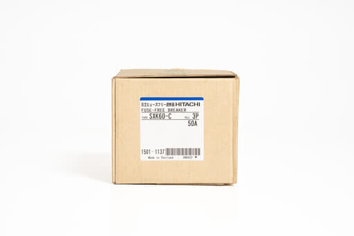 日立産機システム ヒューズフリー遮断器 SXK60-C 3P 50A (22年製)