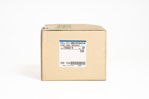 日立産機システム ヒューズフリー遮断器 FXK60-H 3P 20A (21年製)