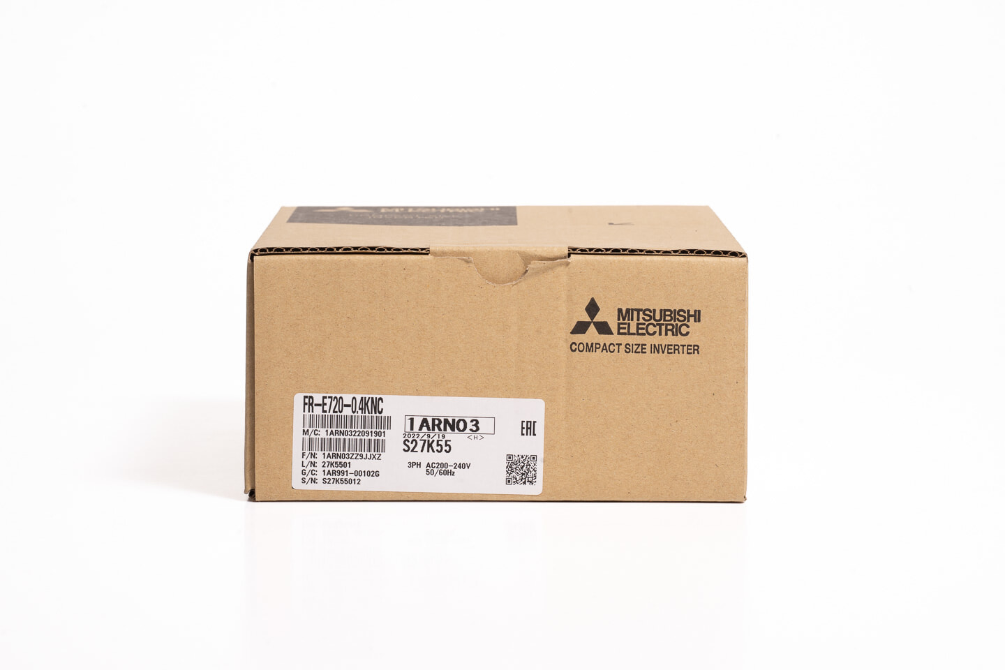 三菱 インバータ FR-E720-0.4KNC (22年製)