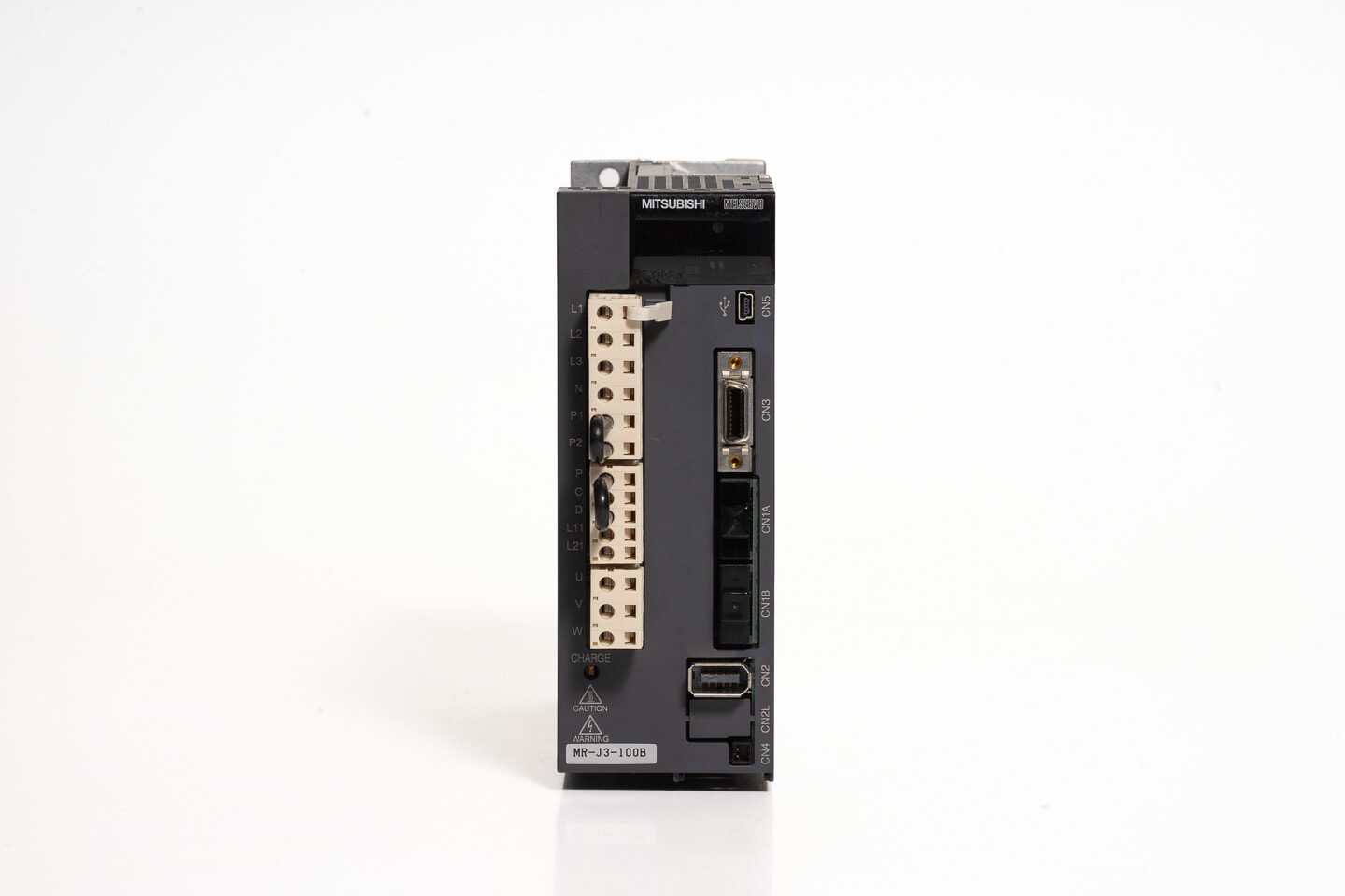 三菱 ACサーボアンプ MR-J3-100B (電源ON累積時間52373h)