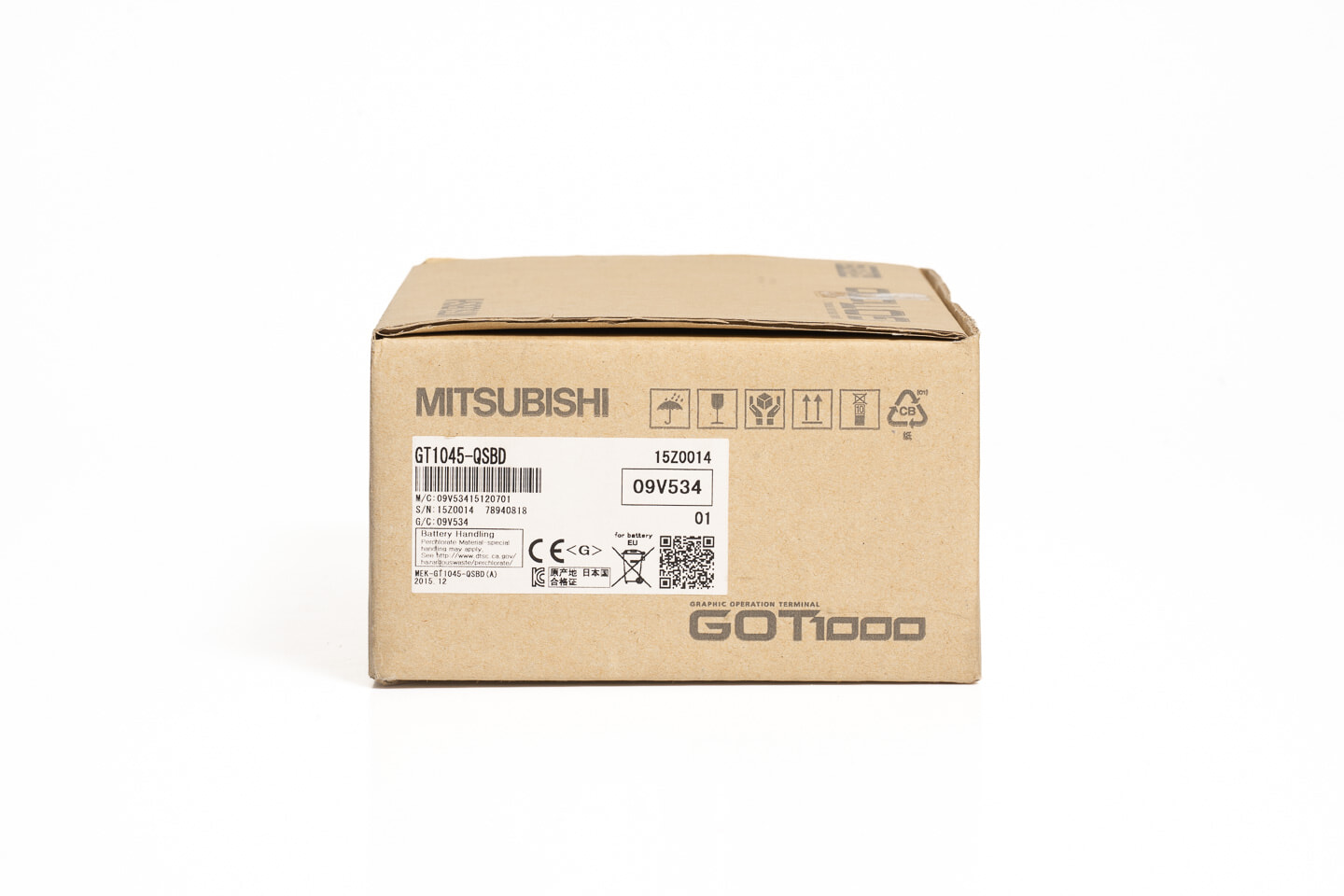 三菱 グラフィックオペレーションターミナル GT1045-QSBD (15年製)