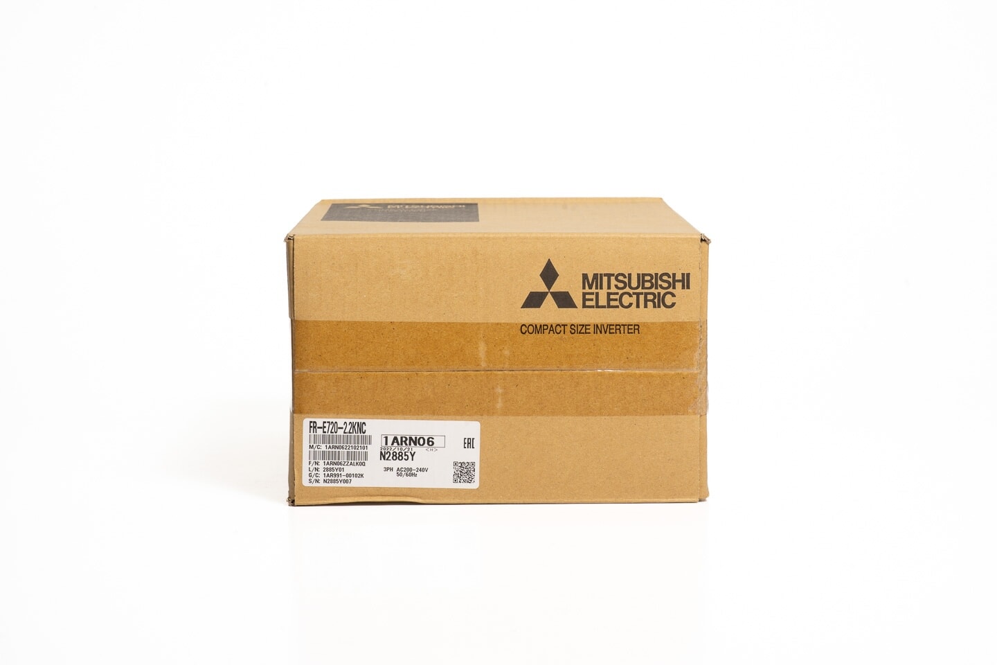 三菱 インバータ FR-E720-2.2KNC (22年製)