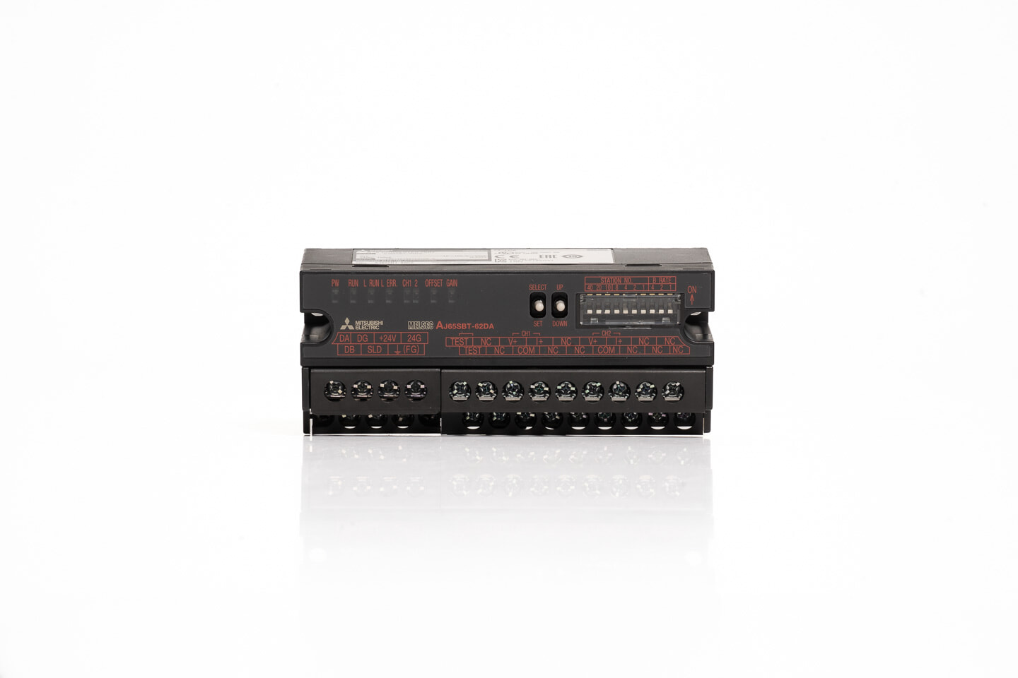 三菱 デジタル-アナログ変換ユニット AJ65SBT-62DA (15～20年製)