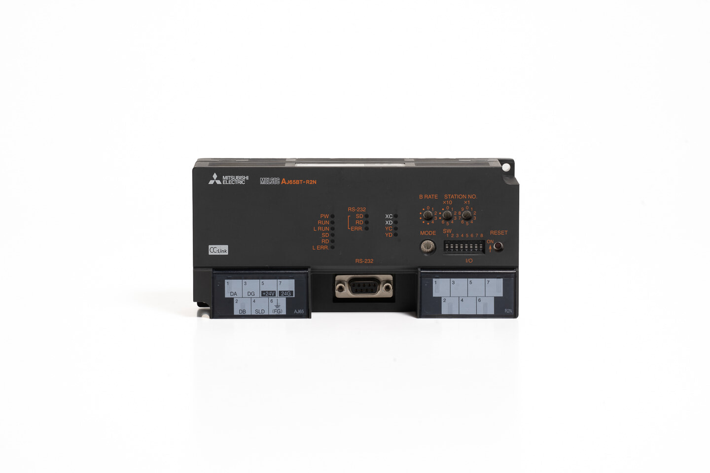 三菱 インタフェースユニット AJ65BT-R2N (20年製・汎用入出力端子台なし)