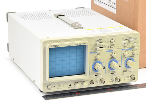TEXIO オシロスコープ CS-4125A 20MHz