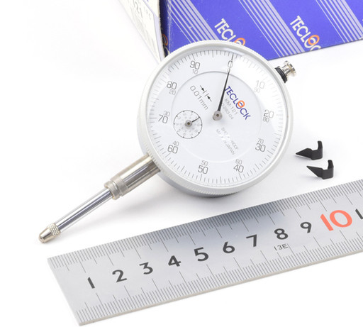 TECLOCK 長ストロークダイヤルゲージ KM-121