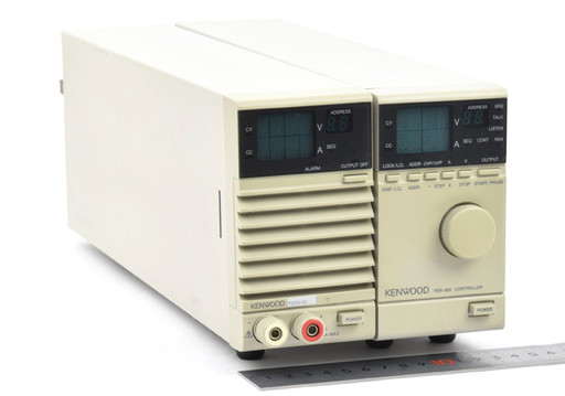 KENWOOD 直流安定化電源用コントローラと直流安定化電源のセット PSR-600+PSR6-60