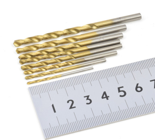 いろいろな鉄工用ドリル 8本入り