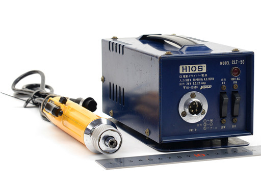 HIOS 電動ドライバと電源のセット CL-3000+CLT-50
