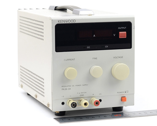 KENWOOD 直流安定化電源 PA36-3A (出力不具合あり)