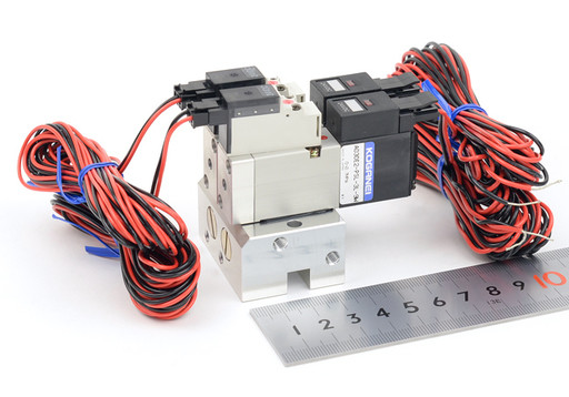 コガネイ 2連ソレノイドバルブ A030E2-PSL-3L-9W+GA010HE1