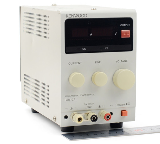 KENWOOD 直流安定化電源 PA18-2A