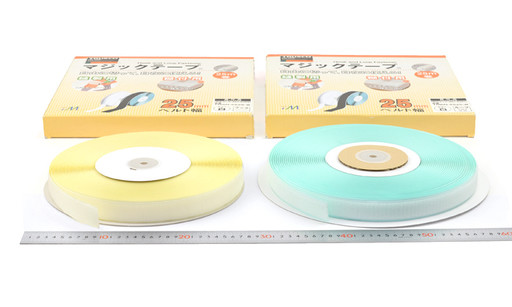 TRUSCO マジックテープ TMBN-2525-W+TMAN-2525-W