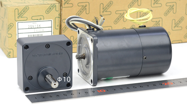 オリエンタルモーター 電磁ブレーキ付モーター 3RK15GN-AM+3GN15K