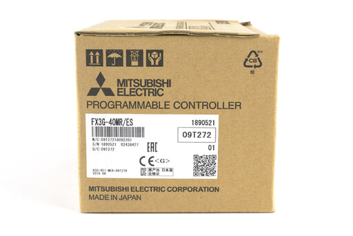 三菱 基本ユニット FX3G-40MR/ES (18年9月製)