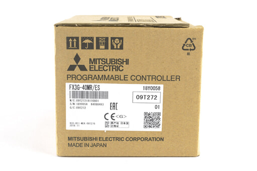 三菱 基本ユニット FX3G-40MR/ES (18年11月製)