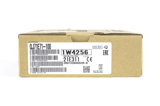 三菱 Ethernetインタフェースユニット QJ71E71-100 (18年2月製)