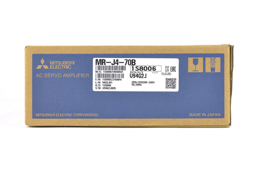 三菱 ACサーボアンプ MR-J4-70B (19年4月製)