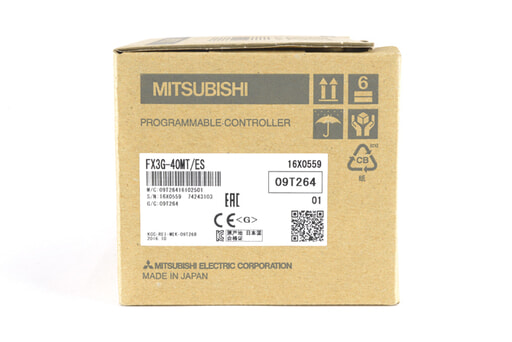 三菱 基本ユニット FX3G-40MT/ES (16年製)
